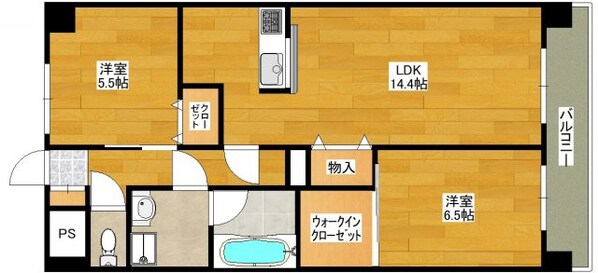 メゾン　ド　江坂の物件間取画像